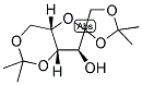 1,2:3,6-DI-O-ISOPROPYLIDENE-L-SORBOFURANOSE Struktur