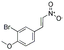 1-(3-BROMO-4-METHOXYPHENYL)-2-NITROETHENE Struktur