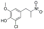 1-(3-CHLORO-4-HYDROXY-5-METHOXYPHENYL)-2-NITROPROPANE Struktur