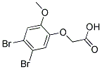 (4,5-DIBROMO-2-METHOXY-PHENOXY)-ACETIC ACID Struktur