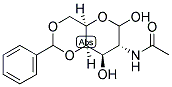 4,6-O-BENZYLIDENE-N-ACETYL-D-GALACTOSAMINE Struktur