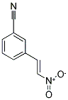 1-(3-CYANOPHENYL)-2-NITROETHENE Struktur