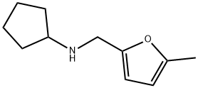 CYCLOPENTYL-FURAN-2-YLMETHYL-AMINE Struktur