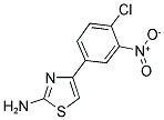 4-(4-CHLORO-3-NITROPHENYL)THIAZOL-2-YLAMINE Struktur