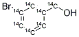 3-BROMOBENZYL ALCOHOL, [7-14C] Struktur