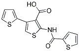 5'-[(THIEN-2-YLCARBONYL)AMINO]-2,3'-BITHIOPHENE-4'-CARBOXYLIC ACID Struktur