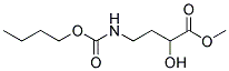 METHYL-4-(BUTOXYCARBONYLAMINO)-2-HYDROXYBUTYRATE Struktur