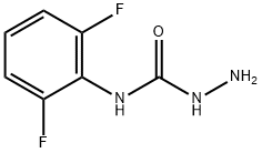 N-(2,6-DIFLUOROPHENYL)-1-HYDRAZINECARBOXAMIDE Struktur