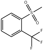 2-TRIFLUOROMETHYLPHENYLMETHYLSULFONE Struktur