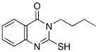 3-BUTYL-2-MERCAPTO-3H-QUINAZOLIN-4-ONE Struktur