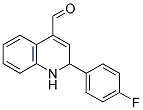 2-(4-FLUOROPHENYL)-1,2-DIHYDROQUINOLINE-4-CARBALDEHYDE Struktur