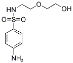 N-(2-HYDROXYETHYLOXYETHYL)-4-AMINOBENZENESULPHONAMIDE Struktur