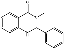 2-BENZYLAMINO-BENZOIC ACID METHYL ESTER Struktur