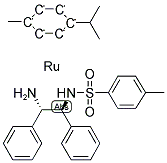 RU[(S,S)-TSDPEN](P-CYMENE) Struktur