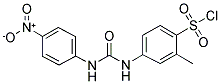 2-METHYL-4-[3-(4-NITRO-PHENYL)-UREIDO]-BENZENESULFONYL CHLORIDE Struktur