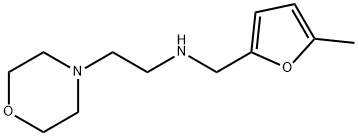 (5-METHYL-FURAN-2-YLMETHYL)-(2-MORPHOLIN-4-YL-ETHYL)-AMINE Struktur