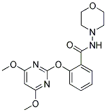 N-(MORPHOLIN-4-YL)-2-[(4,6-DIMETHOXYPYRIMIDIN-2-YL)OXY]BENZAMIDE