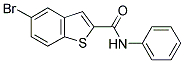 5-BROMO-N-PHENYL-1-BENZOTHIOPHENE-2-CARBOXAMIDE Struktur