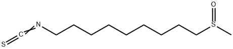 1-ISOTHIOCYANATO-9-(METHYLSULFINYL)-NONANE Struktur