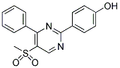 4-[5-(METHYLSULPHONYL)-4-PHENYLPYRIMIDIN-2-YL]PHENOL