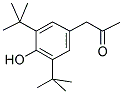 (3,5-DI-T-BUTYL-4-HYDROXYPHENYL)ACETONE Struktur