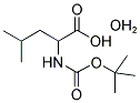 BOC-DL-LEU-OH H2O Struktur