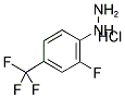 2-FLUORO-4-(TRIFLUOROMETHYL)PHENYLHYDRAZINE HYDROCHLORIDE Struktur