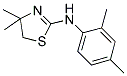 (4,4-DIMETHYL-4,5-DIHYDRO-THIAZOL-2-YL)-(2,4-DIMETHYL-PHENYL)-AMINE Struktur