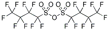 NONAFLUOROBUTANESULFONIC, ANHYDRIDE Struktur