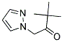 3,3-DIMETHYL-1-PYRAZOL-1-YL-BUTAN-2-ONE Struktur