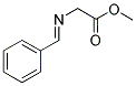 METHYL[(PHENYLMETHYLIDENE)AMINO]ACETATE Struktur