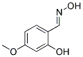 2-HYDROXY-4-METHOXYBENZALDEHYDE OXIME Struktur