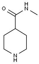 PIPERIDINE-4-CARBOXYLIC ACID METHYLAMIDE Struktur