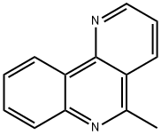 5-METHYL-BENZO[H][1,6]NAPHTHYRIDINE Struktur