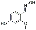 4-HYDROXY-2-METHOXYBENZALDEHYDE OXIME Struktur