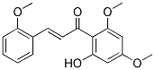 2'-HYDROXY-2,4',6'-TRIMETHOXYCHALCONE Struktur