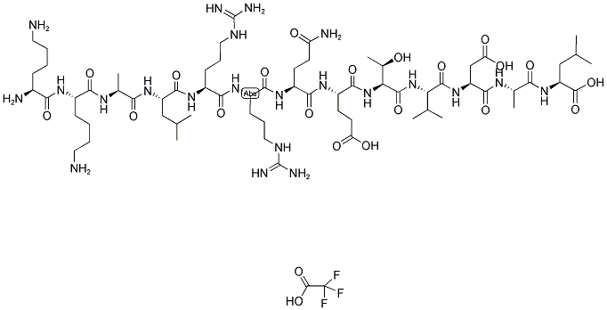 AUTOCAMTIDE 2 TRIFLUOROACETATE SALT Struktur