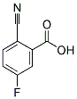 2-CYANO-5-FLUOROBENZOIC ACID Struktur