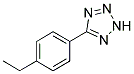 5-(4-ETHYLPHENYL)-2H-TETRAZOLE Struktur