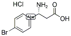 (R)-3-AMINO-3-(4-BROMO-PHENYL)-PROPANOIC ACID HYDROCHLORIDE Struktur