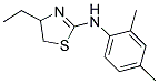 (2,4-DIMETHYL-PHENYL)-(4-ETHYL-4,5-DIHYDRO-THIAZOL-2-YL)-AMINE Struktur