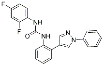 N-(2,4-DIFLUOROPHENYL)-N'-[2-(1-PHENYL-1H-PYRAZOL-4-YL)PHENYL]UREA Struktur