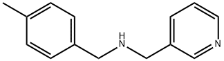 (4-METHYL-BENZYL)-PYRIDIN-3-YLMETHYL-AMINE Struktur