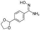 4-(1,3-DIOXOLAN-2-YL)-N'-HYDROXYBENZENECARBOXIMIDAMIDE Struktur