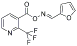 2-AZA-3-(FURAN-2-YL)-1-OXA-1-[2-(TRIFLUOROMETHYL)PYRIDIN-3-YLCARBONYL]PROP-2-ENE Struktur