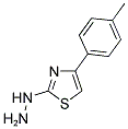 (4-P-TOLYL-THIAZOL-2-YL)-HYDRAZINE Struktur