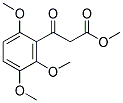 3-OXO-3-(2,3,6-TRIMETHOXYPHENYL)PROPIONIC ACID METHYL ESTER Struktur