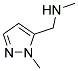 METHYL-(2-METHYL-2 H-PYRAZOL-3-YLMETHYL)-AMINE Struktur