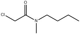 N-BUTYL-2-CHLORO-N-METHYLACETAMIDE Struktur