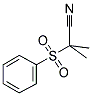 2-METHYL-2-(PHENYLSULFONYL)PROPANENITRILE Struktur